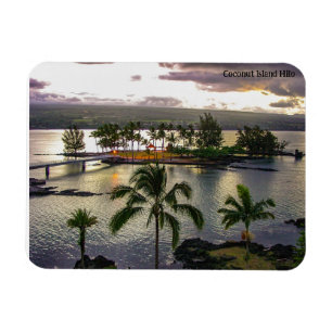 Imán Isla del Coco Hilo Hawái