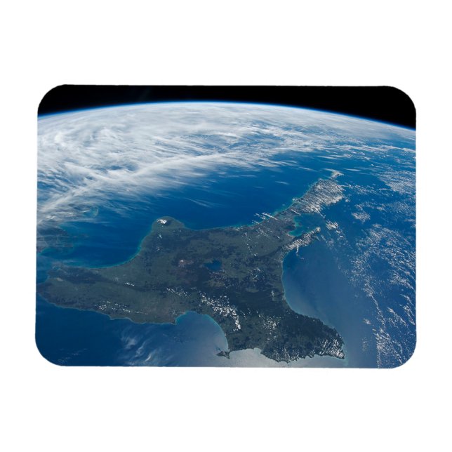 Imán Isla del Norte de Nueva Zelanda. (Horizontal)