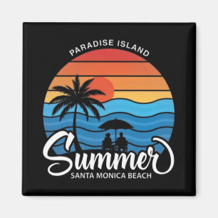 Imán Isla del Paraíso Playa Santa Mónica-35307