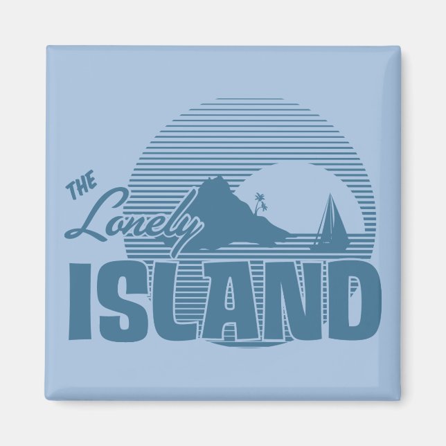 Imán Isla Dookie - Azul (Frente)