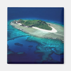 Imán Isla Eori, Islas Mamanuca, Fiji - aérea