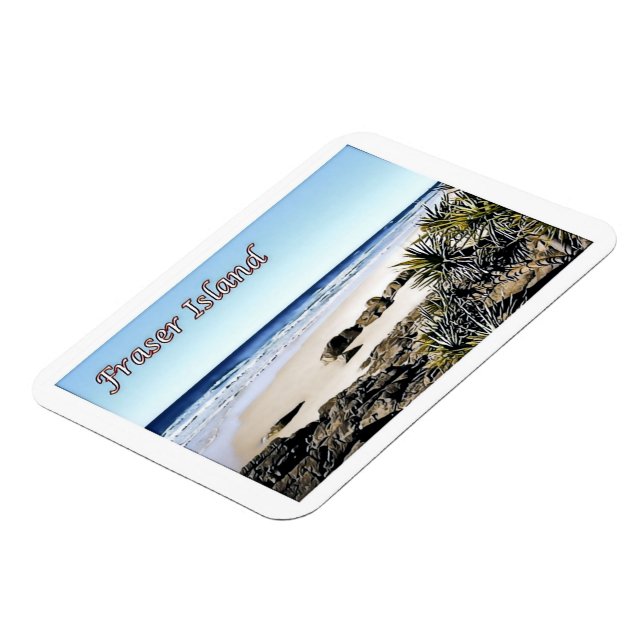 Imán Isla Fraser - Australia - (Lado Izquierdo)