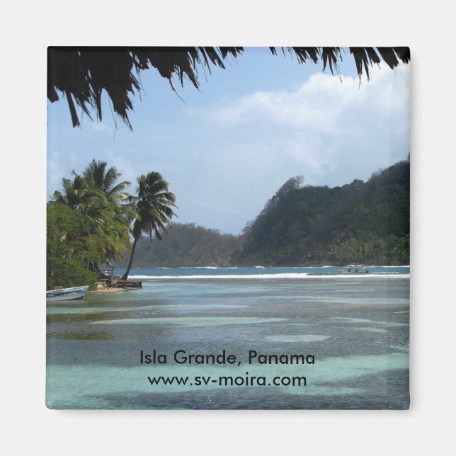 Imán Isla Grande, Panamá (Frente)
