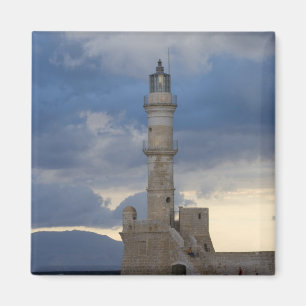 Imán Isla griega de Creta y casco antiguo de Chania 2