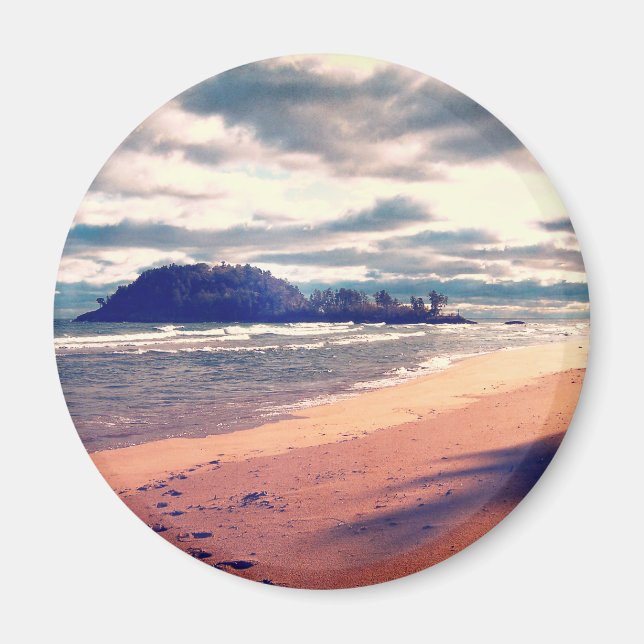 Imán Isla Lake Superior (Frente)