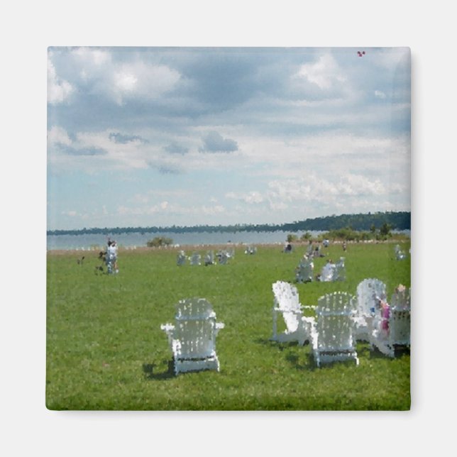 Imán Isla Mackinac (Frente)