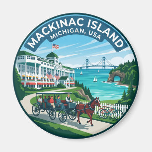 Imán Isla Mackinac Michigan