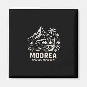 Imán Isla Moorea Polinesia Francesa Vacaciones en la Pl