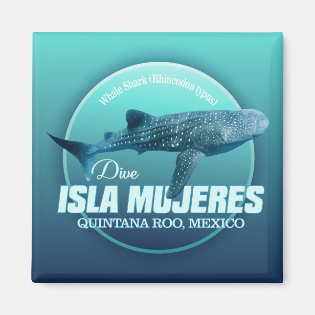 Imán Isla Mujeres (DD2) (Frente)