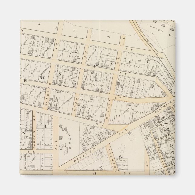 Imán Isla Olneyville Providence Rhode (Frente)