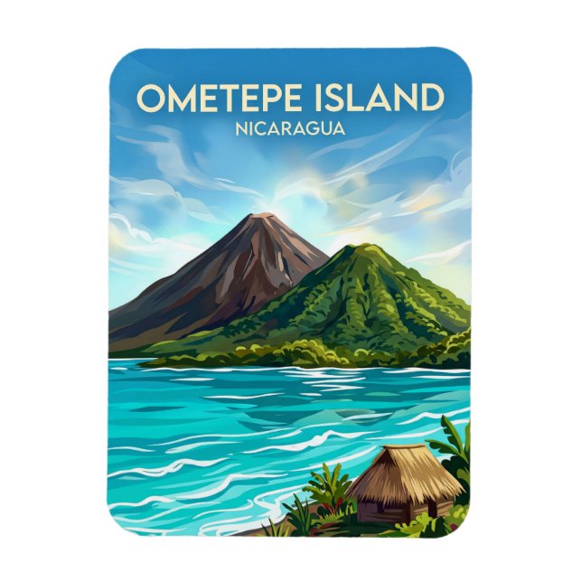 Imán Isla Ometepe Nicaragua (Vertical)