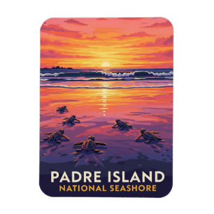 Imán Isla Padre de Texas