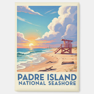 Imán Isla Padre de Texas