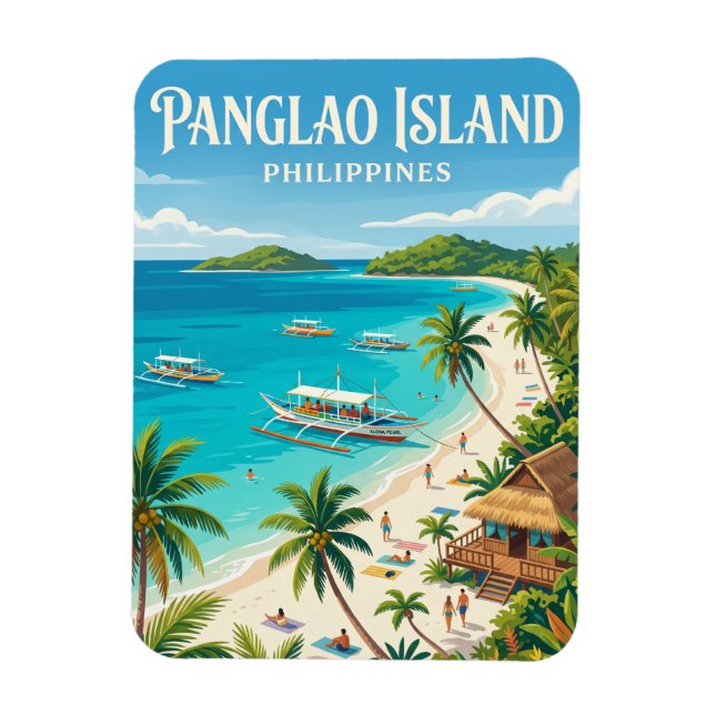 Imán Isla Panglao Filipinas (Vertical)
