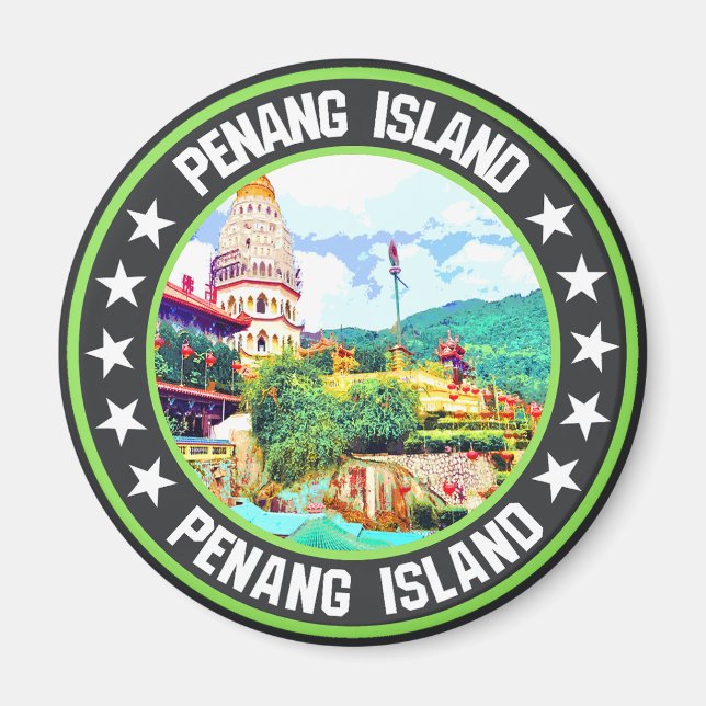 Imán Isla Penang (Frente)
