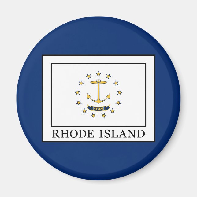 Imán Isla Rhode (Frente)