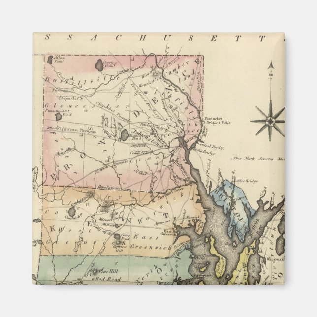 Imán Isla Rhode (Frente)