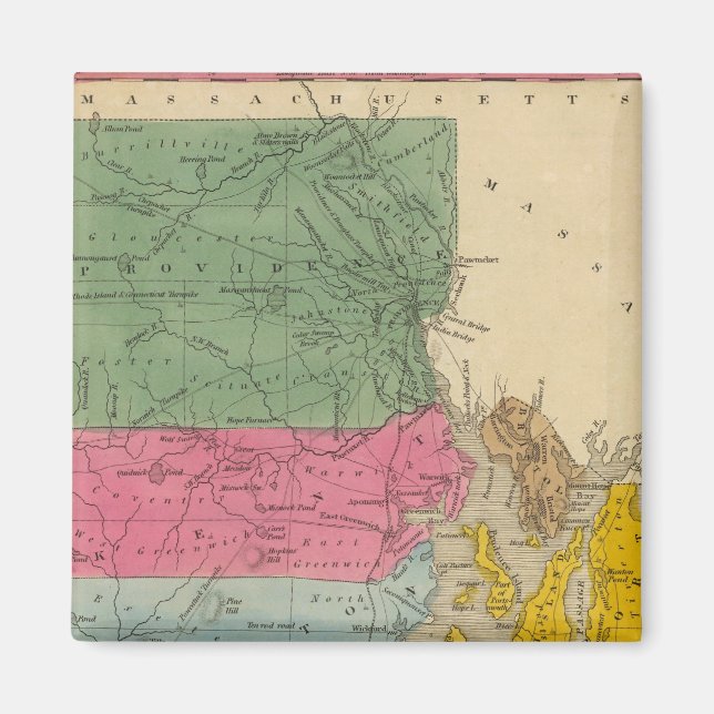 Imán Isla Rhode (Frente)