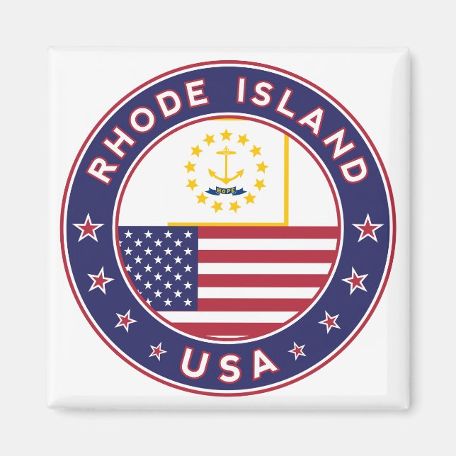 Imán Isla Rhode (Frente)