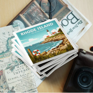 Imán Isla Rhode Vintage