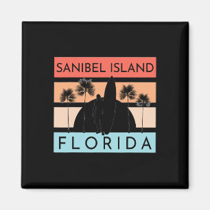 Imán Isla Sanibel Florida Playa Surfing Vacaciones de V