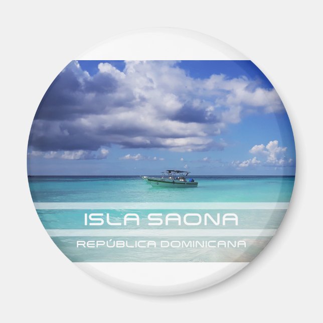 Imán Isla Saona - República Dominicana (Frente)