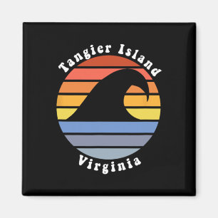 Imán Isla Tangier Virginia Va Beach Recuerdo de Vacacio