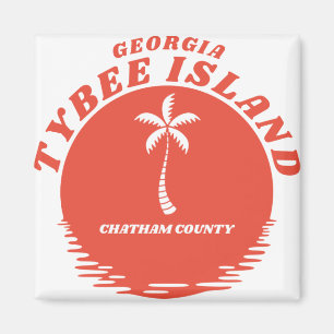 Imán Isla Tybee Condado de Chatham Georgia