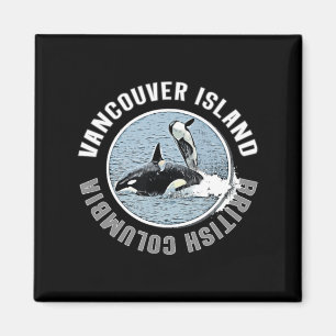 Imán Isla Vancouver BC Canadá Orca Ballenas Adventure K