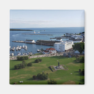 Imán Isla y puerto Mackinac, Michigan