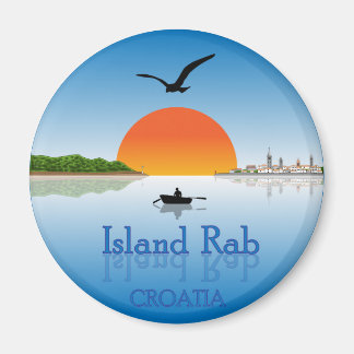 Imán Island Rab, Croacia