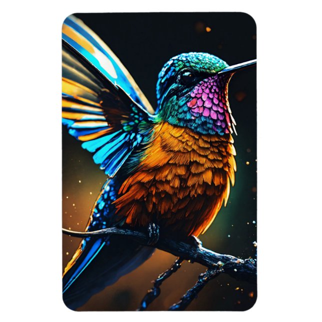 Imán #IslandBirdsFlexiblePhotoMagnet (Vertical)