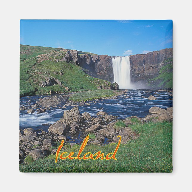 Imán Islandia (Frente)
