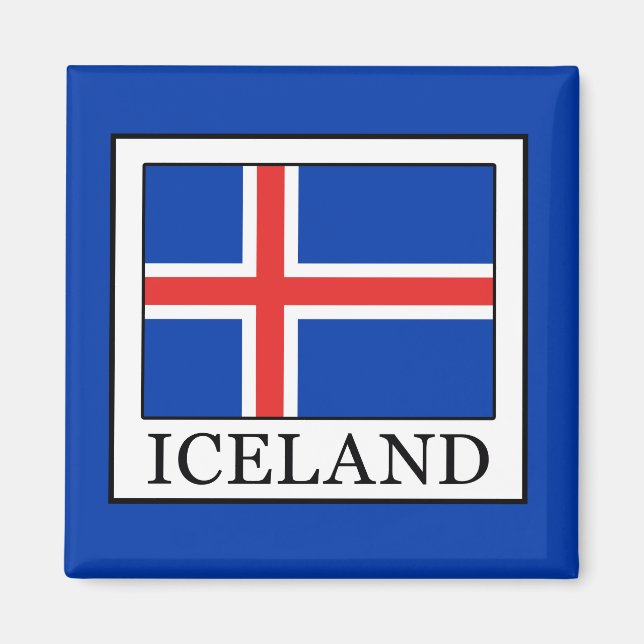 Imán Islandia (Frente)