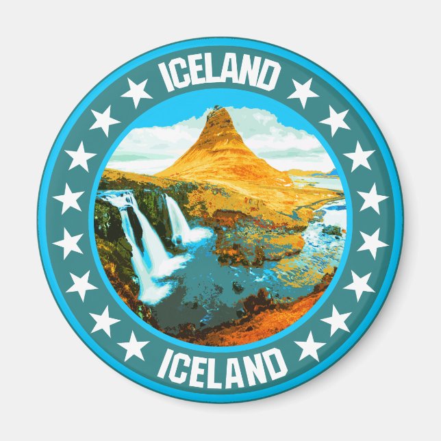 Imán Islandia (Frente)