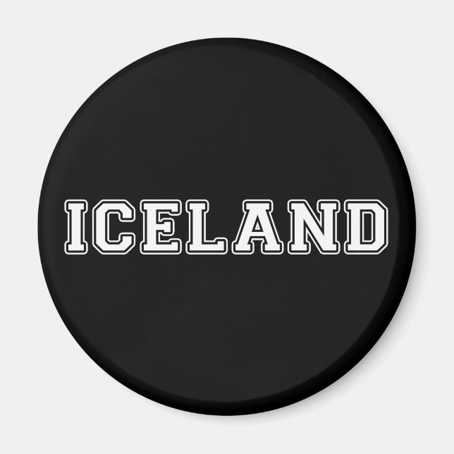 Imán Islandia (Frente)