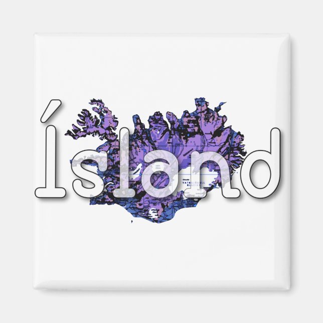 Imán Islandia (Frente)