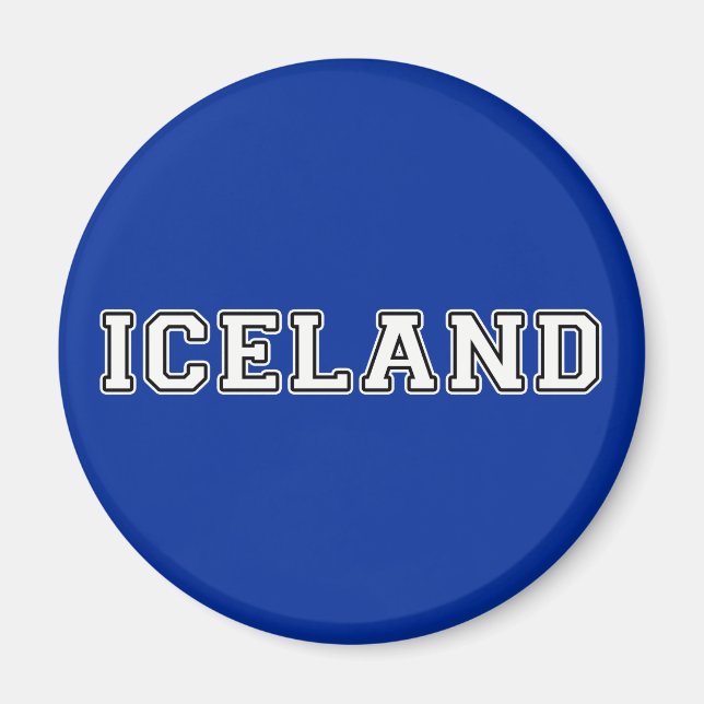 Imán Islandia (Frente)