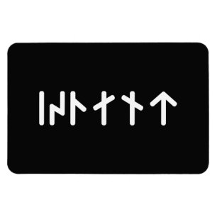 Imán Islandia ᛁᛋᛚᛅᚾᛏ ~ Runas Futhark Jóvenes