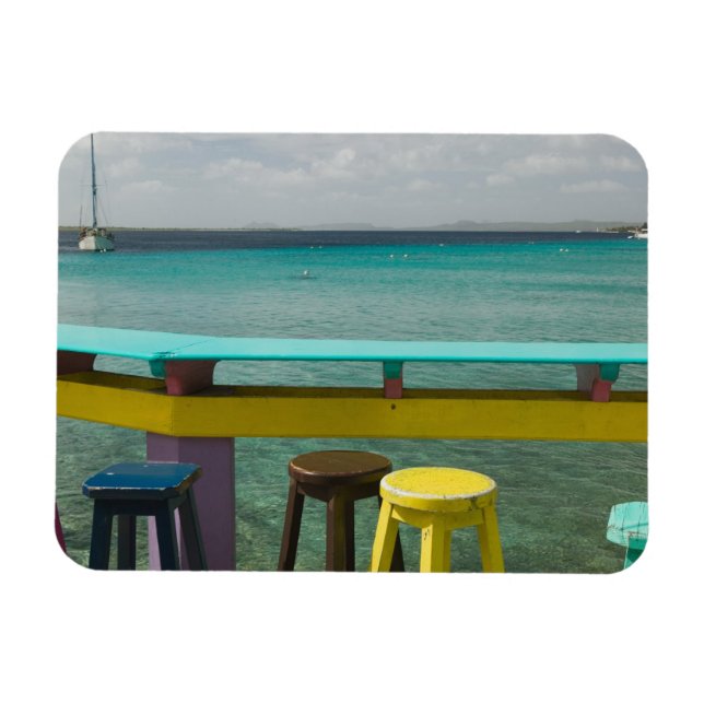 Imán Islas ABC, BONAIRE, Kralendijk: Vista al mar (Horizontal)