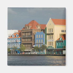 Imán Islas ABC, CURACAO, Willemstad: Frente al puerto 2