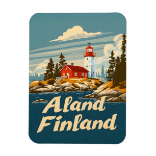 Imán Islas Åland Finlandia