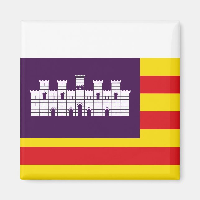 Imán Islas Baleares, España (Frente)