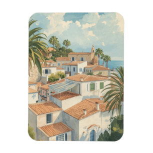 Imán Islas Baleares Viaje Francés Vintage