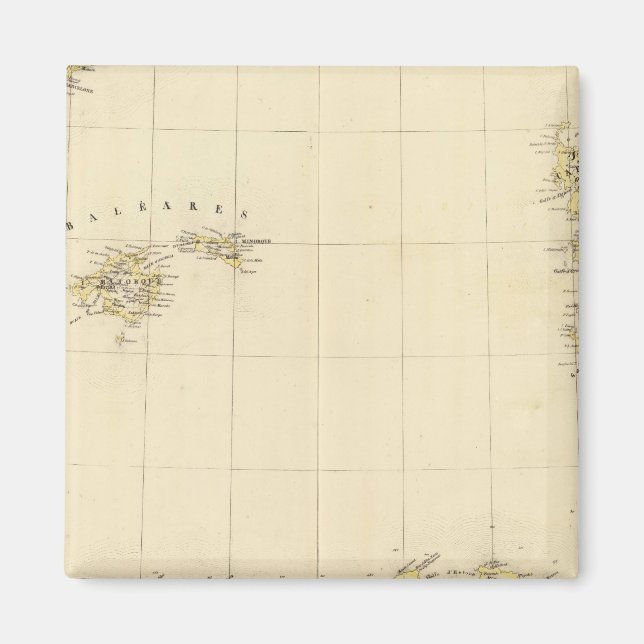 Imán Islas Baleares y Cerdeña Europa 25 (Frente)