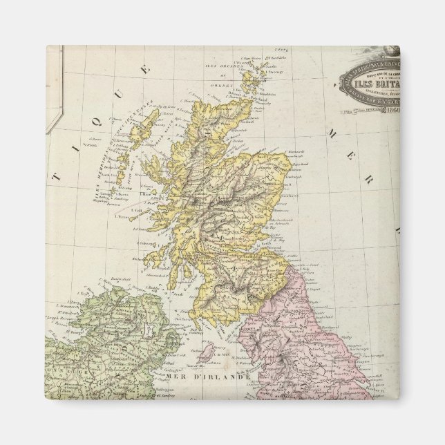 Imán Islas Británicas 6 (Frente)