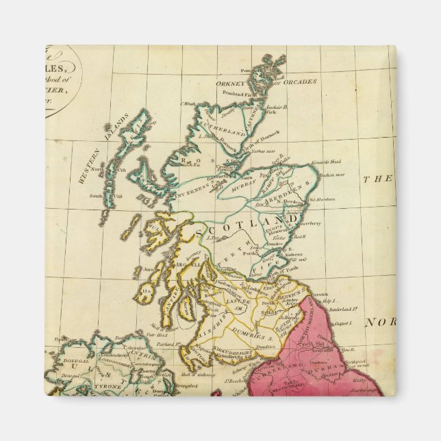 Imán Islas Británicas 6 (Frente)