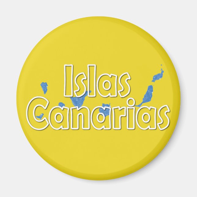 Imán Islas Canarias (Frente)