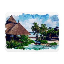 Imán Islas Canarias de Lanzarote España Tropical