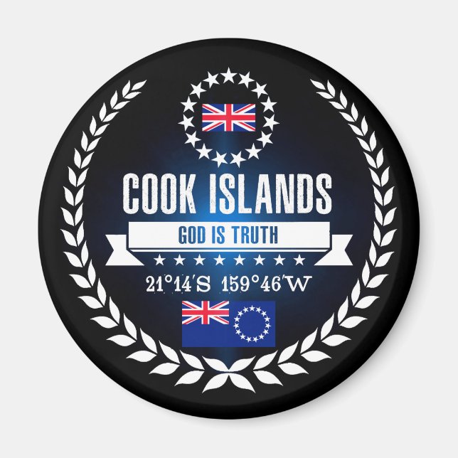 Imán Islas Cook (Frente)